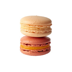 colorful macaroons isolated png