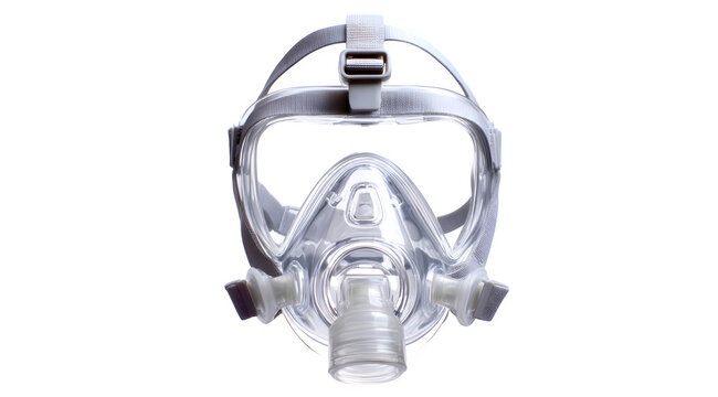 Comfortable full face CPAP mask for sleep apnea therapy and respiratory health solutions with secure straps