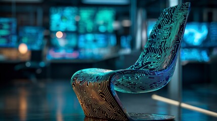 Modern circuit chair design