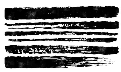 Dry Brush Chalk Texture Vector