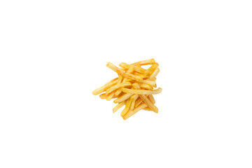 French fries. Transparent.