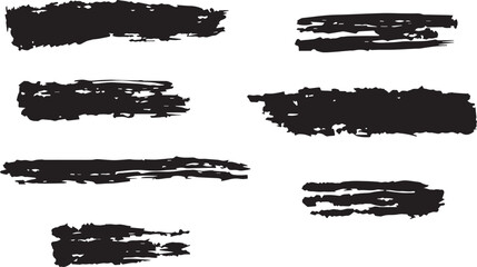 Dry Brush Edge Texture Vector Pack