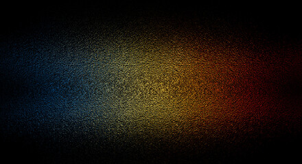 Frosted Glass Texture with Blue Yellow Red Gradient