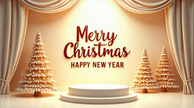 christmas tree with candles