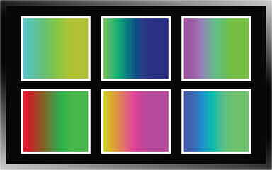 multi color book sample 