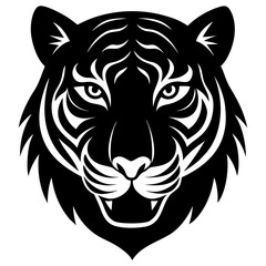 Tiger head vector