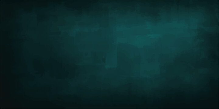 Abstract dark blue textured with a cloudy, smoky gradient effect. Softly lit center and dark edges with a moody, industrial, vintage, cinematic look in deep emerald tones.Moody, elegant.
