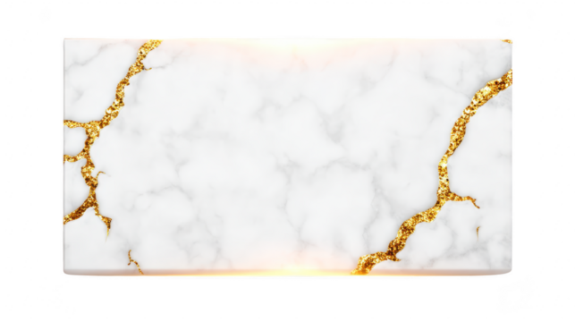 White marble texture with gold vein accent, elegant and luxurious background for design, modern decorative stone pattern, suitable for interior, architecture, or branding projects
