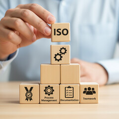 Professional stacking iso standard wooden blocks quality process