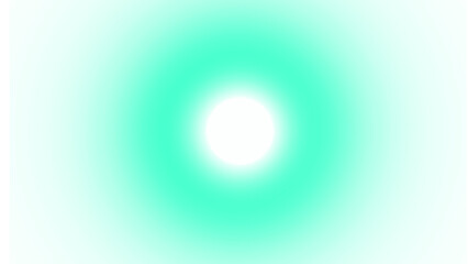 Vibrant turquoise green light emanating from a central white source, creating a captivating and luminous ethereal glow, perfect for abstract backgrounds and energetic visual effects
