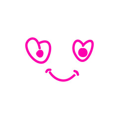 Heart Line Handdrawn Set