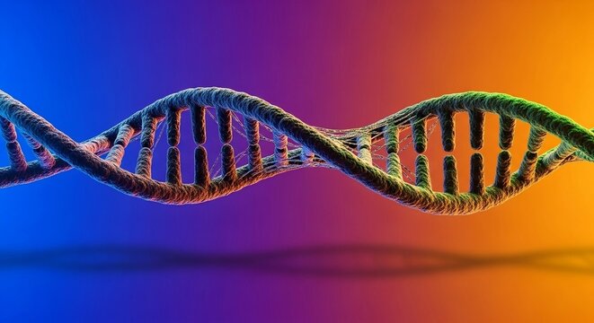 Double strand DNA helix 
