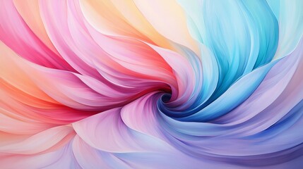 Abstract Swirling Pastel Colors, Digital Art, Abstract Background Abstract art, digital painting