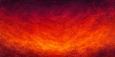 Abstract mosaic background with warm tones of red orange and purple