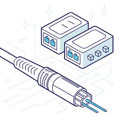 optical fiber connection