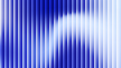 Obraz premium Dynamic abstract blue and white vertical stripe background with soft gradient transitions, modern art texture