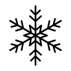 Collection of different form snowflakes vector icon. Vector line icon. Vector illustration of snowflakes icon set on transparent background. Vector art of collection of snowflake icons icon on.