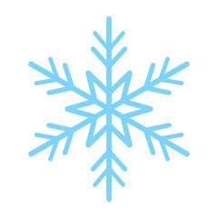 Craft sparkle and crystal sketch elements for Christmas, New Year party, winter holiday decoration. Set blue snowflake icons collection isolated on white background. Vector pastel chalk shape pack.