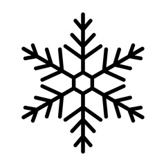 Vector line icon. Vector art of collection of snowflake icons icon on. Collection of different form snowflakes vector icon. Vector illustration of snowflakes icon set on transparent background.