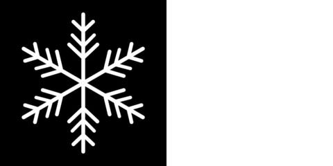 Snowflake Icon White. Concept of winter and cold weather. Variations. White snowflake icon set isolated vector illustration. Isolated Snowflake Collection. Snowflakes. Isolated Transparent. Xmas Sign.