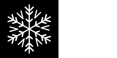 Xmas Sign. Christmas Logo. A collection of ten unique white snowflakes in different symmetrical styles, displayed on a vibrant blue background. Ice Crystal Winter Symbol. Vector illustrations set.