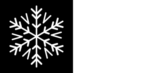 Xmas Sign. Christmas Logo. A collection of ten unique white snowflakes in different symmetrical styles, displayed on a vibrant blue background. Ice Crystal Winter Symbol. Vector illustrations set.
