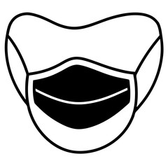 Simple face mask design