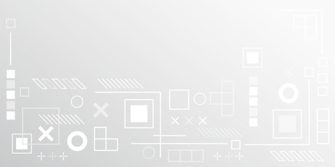 Engineering industry. New technologies. Artificial intelligence. Vector illustration