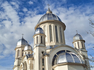 Orthodox church in Baia Mare city, Romania