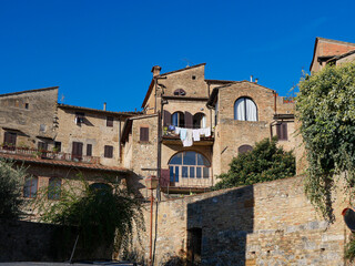 Naklejka premium Italie - San Gimignano - Toscane