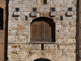 Naklejka premium Italie - San Gimignano - Toscane