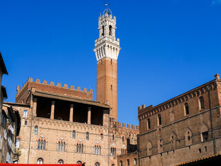 Naklejka premium Sienne - Italie - Toscane