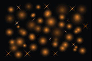 Abstract geometric light burst design featuring a vibrant spectrum of colors and bold typography elements