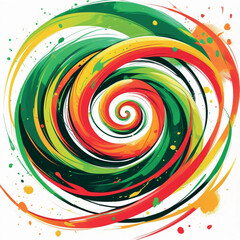 Color Swirl Explosion