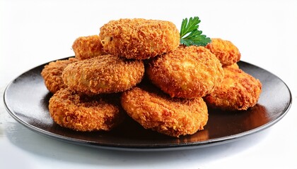 crispy breaded chicken patties