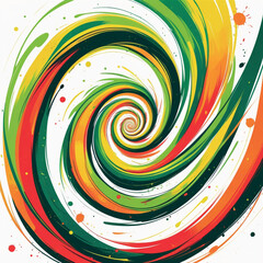 Dynamic Rainbow Vortex