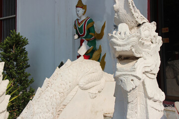 buddhist temple (wat phra kaew don tao) in lampang in thailand 