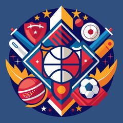 sporty and powerful theme.