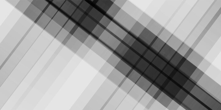 Abstract striped gray scale gradient vector background.