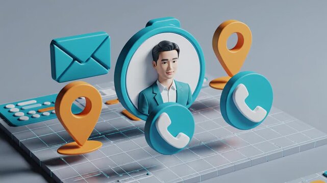 Contact Support Communication Customer Service Concept