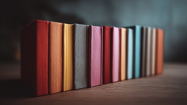 The image of rows of books on a library shelf serves as a symbol of education and the vast array of academic resources that are accessible