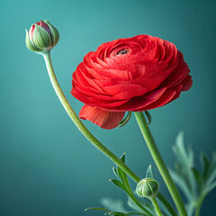 Bright orange Palash blooms curl like flames on rough branches against a soft green background.