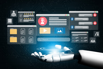 AI managing and analyzing digital learning data, personalizing lessons and evaluating student progress in e-learning platforms Parse