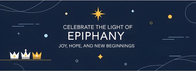 Epiphany Light Celebration Banner