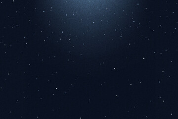 Winter Night Snowy Background.