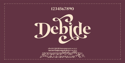 Modern Font. Sans Serif Font. Regular Uppercase Lowercase Typography urban style alphabet fonts for fashion, sport, technology, digital, movie, logo design, vector illustration