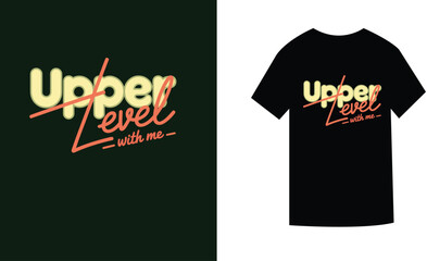 Upper Level Graphic T-shirt Design