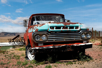 Abandoned Retro Pickup Truck - Arizona