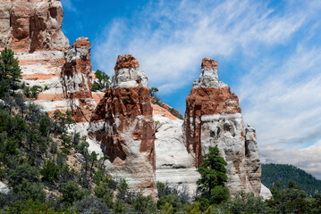 Zuni and Entrada Sandstone at Los Gigantes - New Mexico