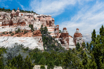 Zuni and Entrada Sandstone at Los Gigantes - New Mexico